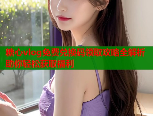 糖心vlog免费兑换码领取攻略全解析助你轻松获取福利