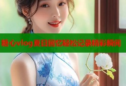 糖心vlog夏日回忆轻松记录精彩瞬间
