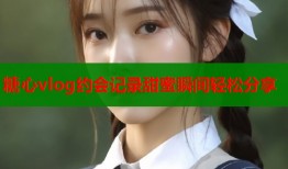 糖心vlog约会记录甜蜜瞬间轻松分享