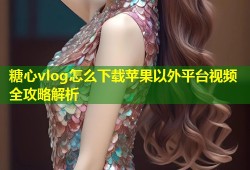 糖心vlog怎么下载苹果以外平台视频全攻略解析