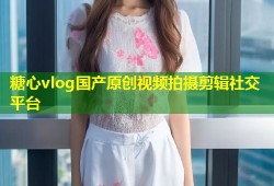 糖心vlog国产原创视频拍摄剪辑社交平台
