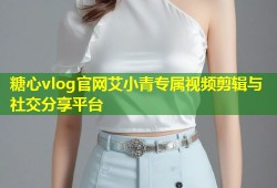 糖心vlog官网艾小青专属视频剪辑与社交分享平台