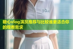 糖心vlog演员推荐与比较谁更适合你的观看需求