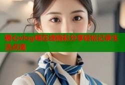 糖心vlog喵在线精彩分享轻松记录生活点滴