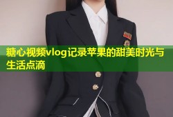 糖心视频vlog记录苹果的甜美时光与生活点滴