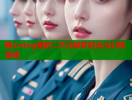 糖心vlog里的二次元醉梦时光与幻想奇遇