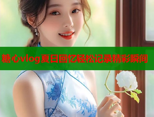 糖心vlog夏日回忆轻松记录精彩瞬间