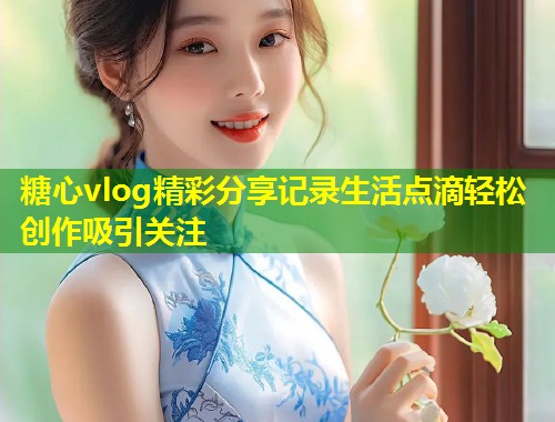 糖心vlog精彩分享记录生活点滴轻松创作吸引关注