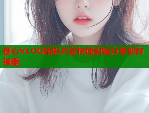 糖心VLOG精彩片段快速剪辑分享创作神器