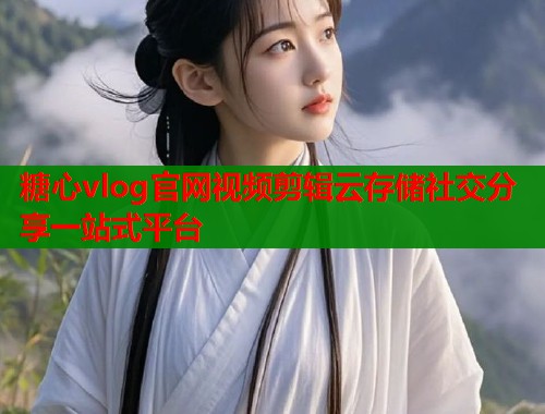 糖心vlog官网视频剪辑云存储社交分享一站式平台